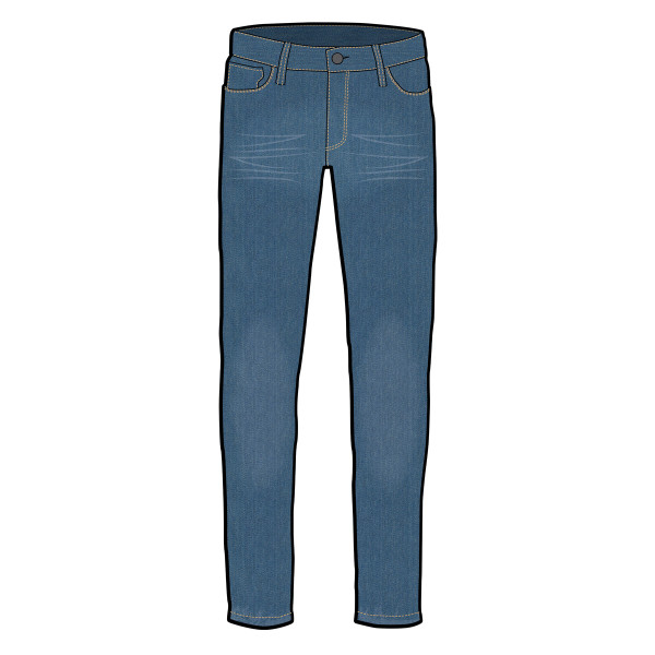 Spada Spada mens drifter jeans washed blue size 28